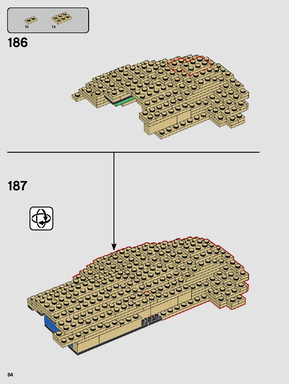 ヨーダ™ 75255 レゴの商品情報 レゴの説明書・組立方法 84 page