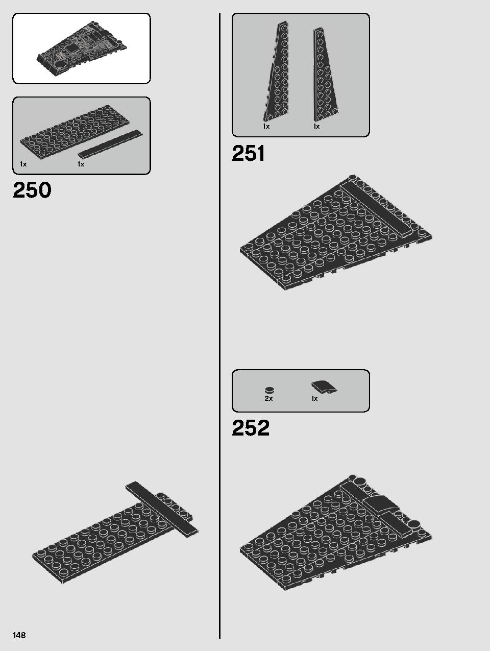스타워즈 카일로 렌의 셔틀™ 75256 레고 세트 제품정보 레고 조립설명서 148 page