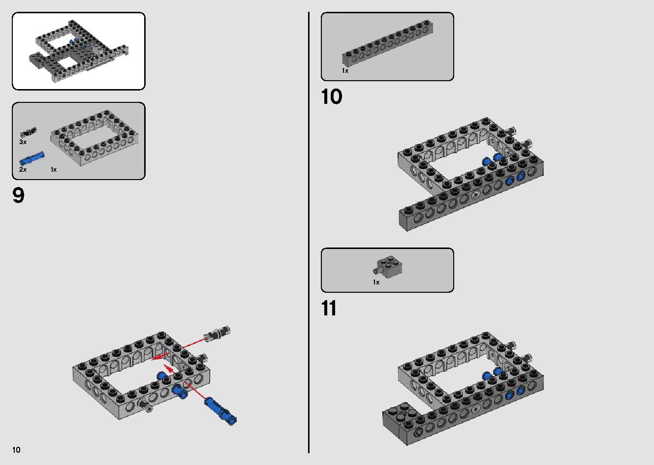 Millennium Falcon 75257 LEGO information LEGO instructions 10 page