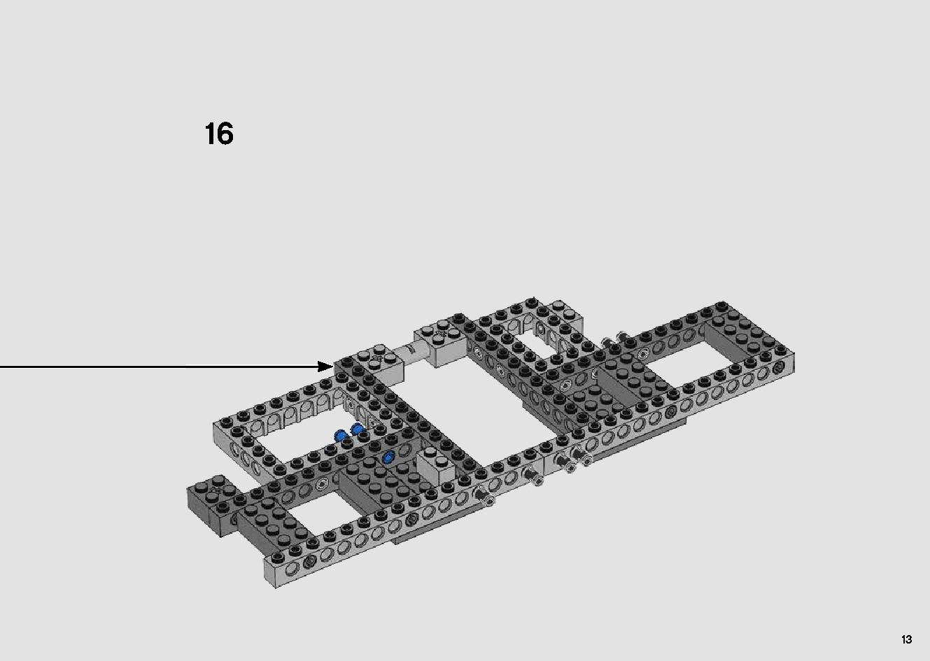 Millennium Falcon 75257 LEGO information LEGO instructions 13 page