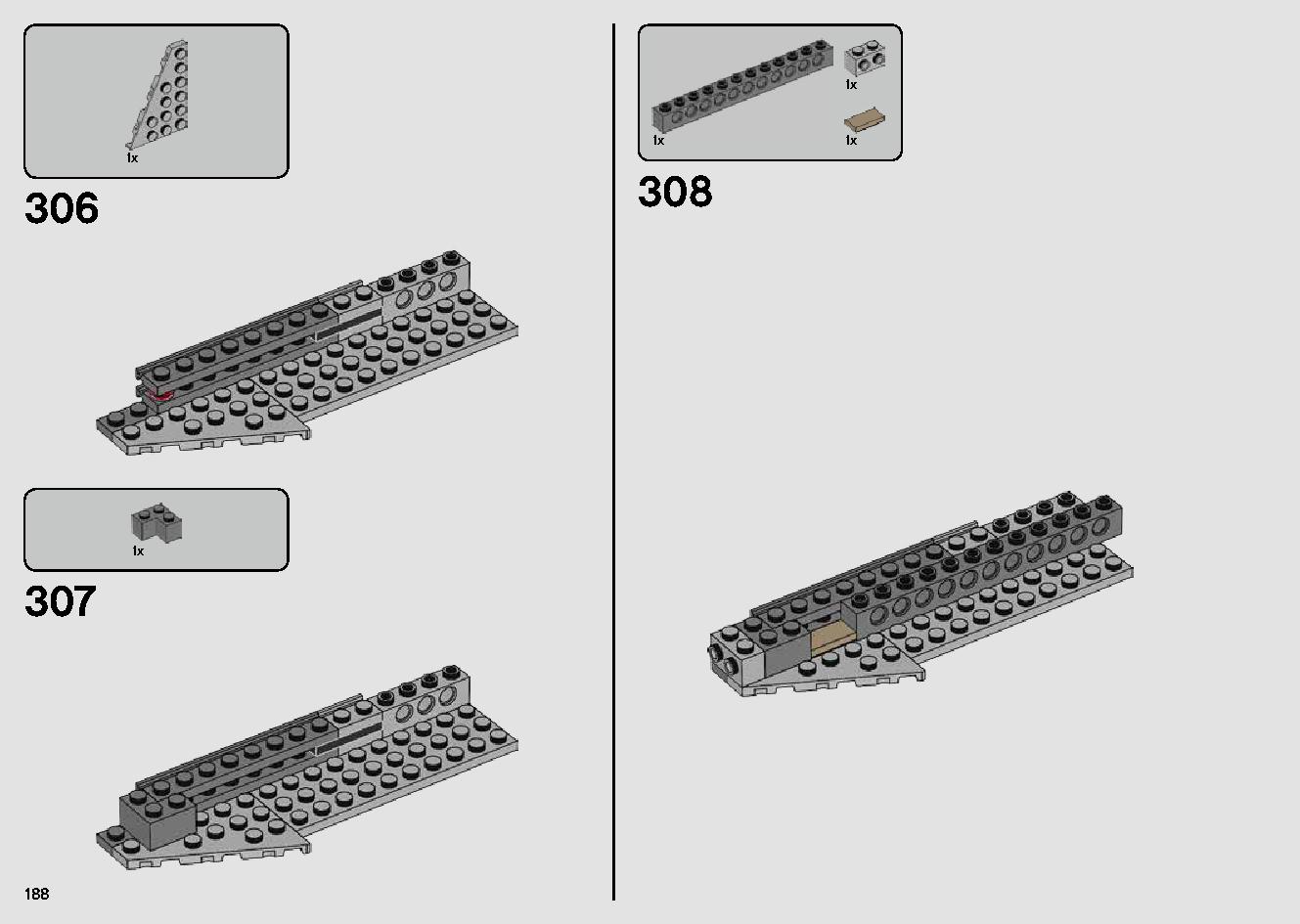 Millennium Falcon 75257 LEGO information LEGO instructions 188 page
