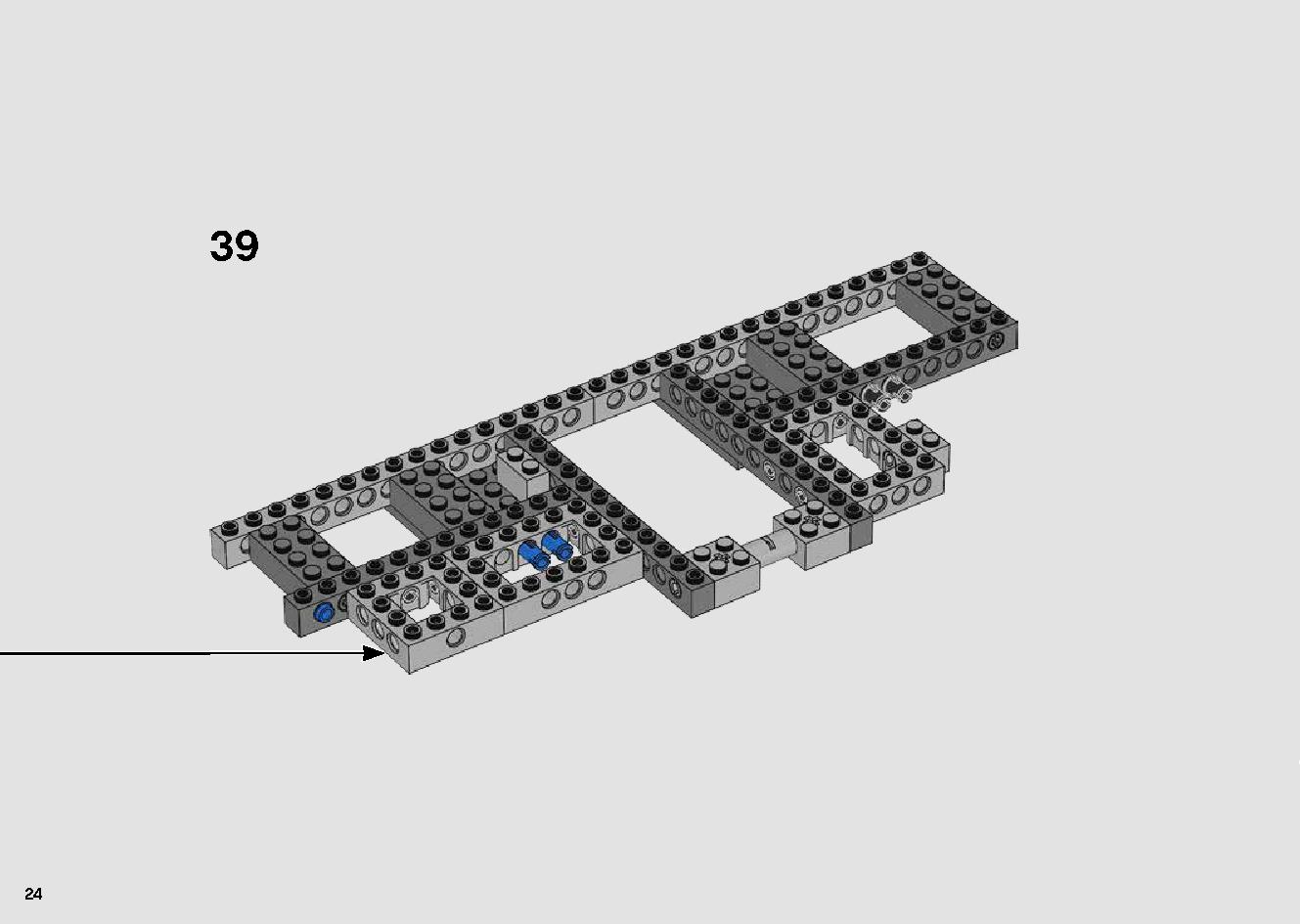 Millennium Falcon 75257 LEGO information LEGO instructions 24 page