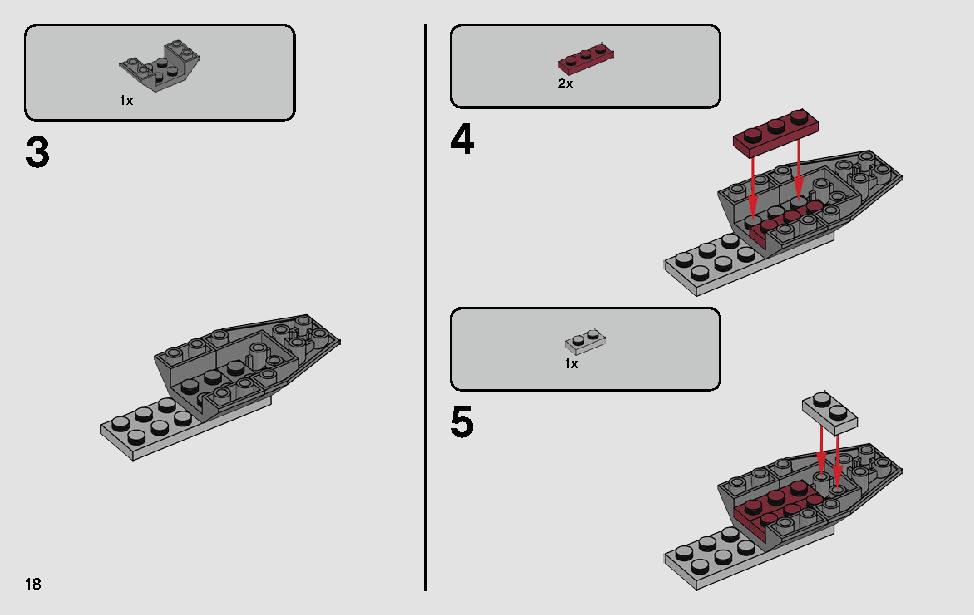 Anakin's Podracer - 20th Anniversary Edition 75258 LEGO information LEGO instructions 18 page