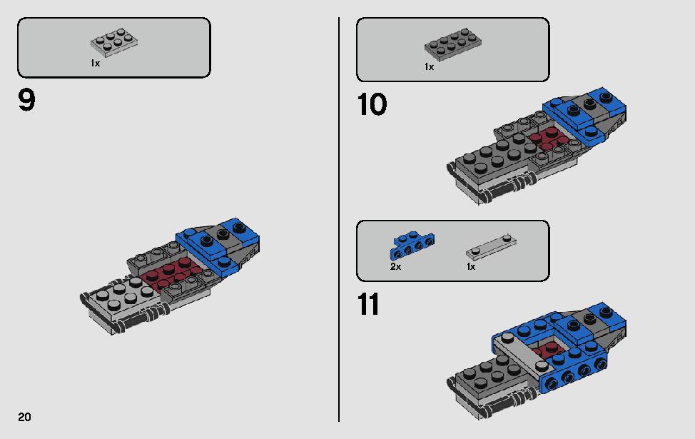 アナキンのポッドレーサー™ – 20周年記念モデル 75258 レゴの商品情報 レゴの説明書・組立方法 20 page