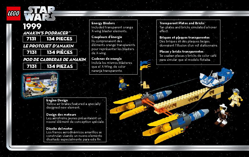 Anakin's Podracer - 20th Anniversary Edition 75258 LEGO information LEGO instructions 4 page