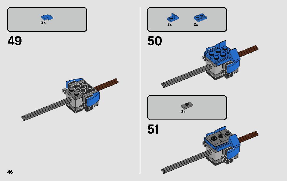Anakin's Podracer - 20th Anniversary Edition 75258 LEGO information LEGO instructions 46 page