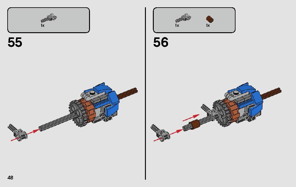 Anakin's Podracer - 20th Anniversary Edition 75258 LEGO information LEGO instructions 48 page