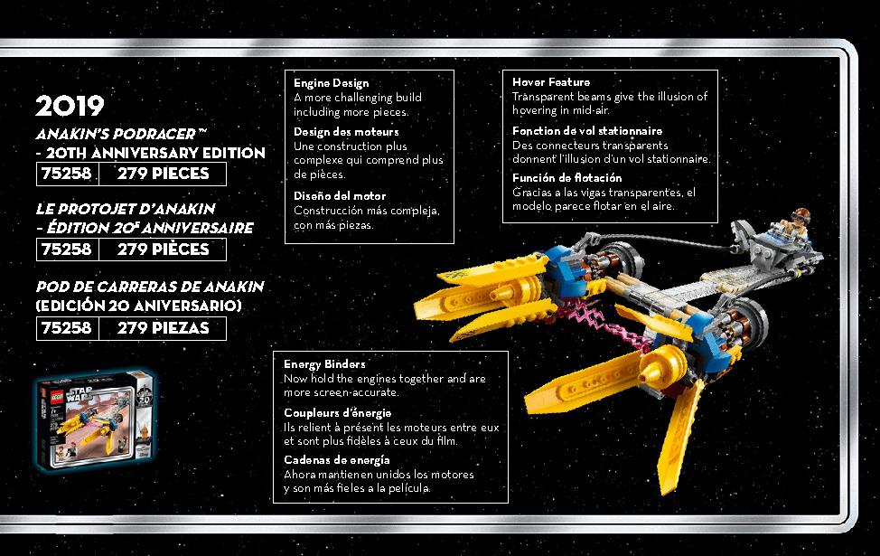 Anakin's Podracer - 20th Anniversary Edition 75258 LEGO information LEGO instructions 5 page