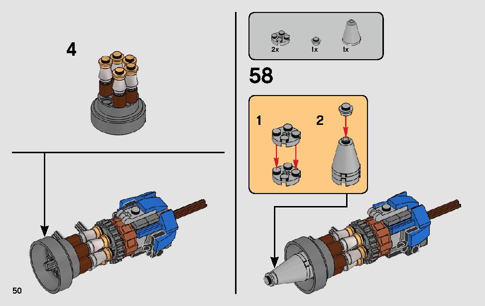 Anakin's Podracer - 20th Anniversary Edition 75258 LEGO information LEGO instructions 50 page