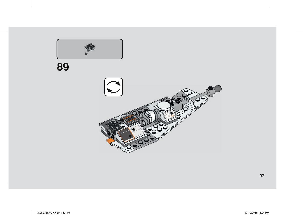 스노우스피더™ - 20주년 기념판 75259 레고 세트 제품정보 레고 조립설명서 97 page