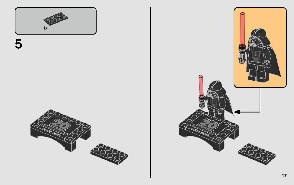 Clone Scout Walker - 20th Anniversary Edition 75261 LEGO information LEGO instructions 17 page