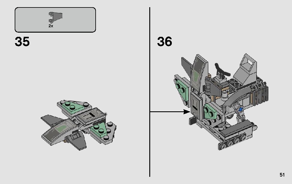 Clone Scout Walker - 20th Anniversary Edition 75261 LEGO information LEGO instructions 51 page