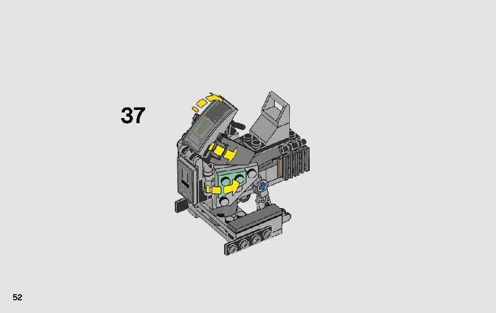 クローン・スカウト・ウォーカー™ – 20周年記念モデル 75261 レゴの商品情報 レゴの説明書・組立方法 52 page