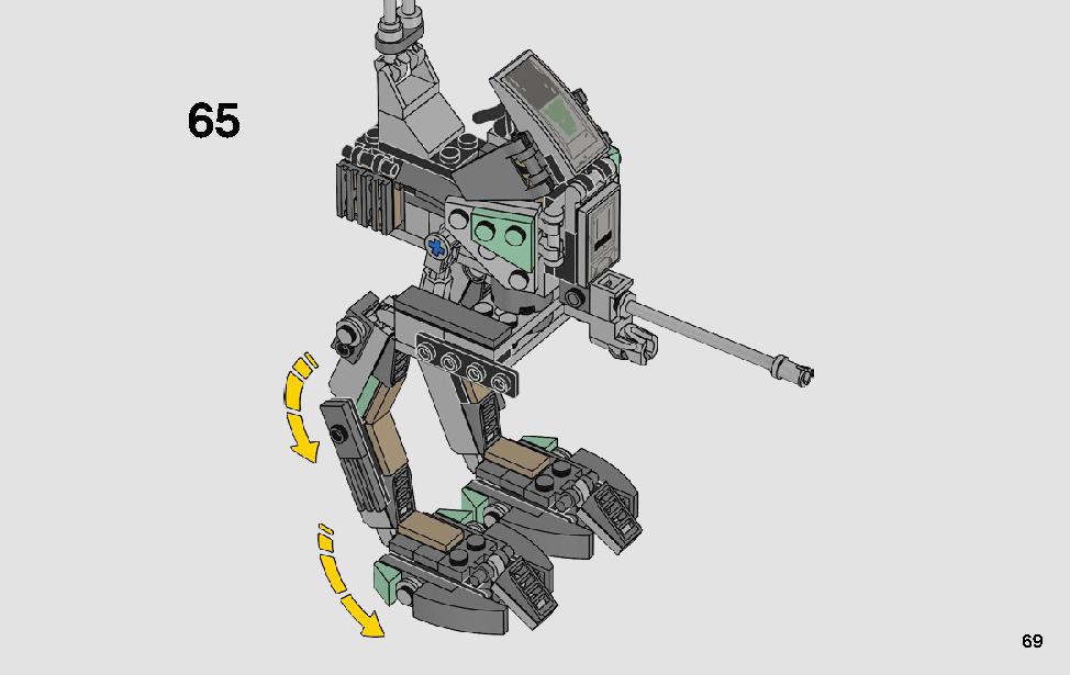 Clone Scout Walker - 20th Anniversary Edition 75261 LEGO information LEGO instructions 69 page