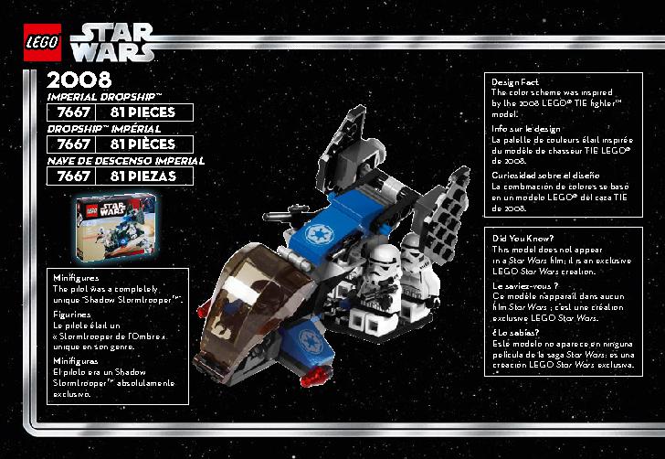 Imperial Dropship - 20th Anniversary Edition 75262 LEGO information LEGO instructions 4 page