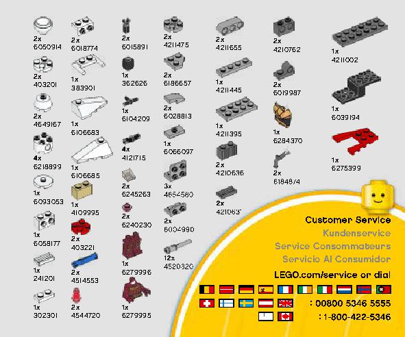 반란군 Y-윙™ 마이크로파이터 75263 레고 세트 제품정보 레고 조립설명서 39 page