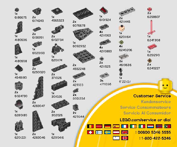 카일로 렌의 셔틀™ 마이크로파이터 75264 레고 세트 제품정보 레고 조립설명서 39 page