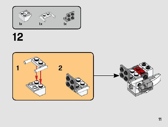 T-16スカイホッパー™ vs. バンサ™ マイクロファイター 75265 レゴの商品情報 レゴの説明書・組立方法 11 page
