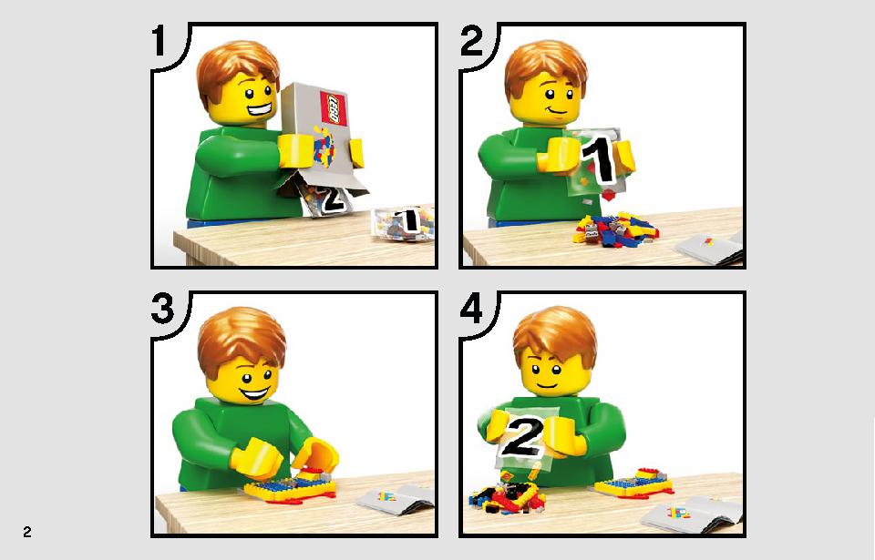 Snowspeeder 75268 LEGO information LEGO instructions 2 page