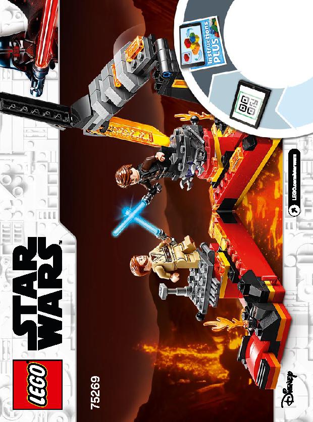 Duel on Mustafar 75269 LEGO information LEGO instructions 1 page