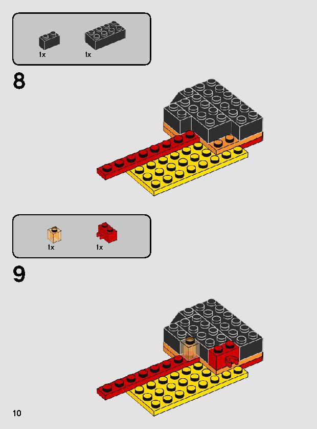 Duel on Mustafar 75269 LEGO information LEGO instructions 10 page