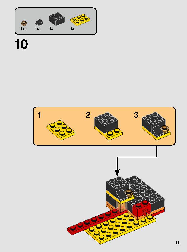 Duel on Mustafar 75269 LEGO information LEGO instructions 11 page