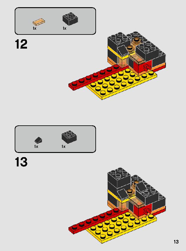 Duel on Mustafar 75269 LEGO information LEGO instructions 13 page