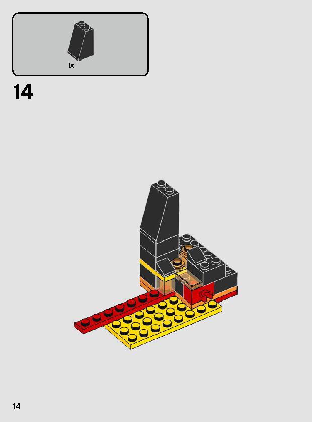 Duel on Mustafar 75269 LEGO information LEGO instructions 14 page