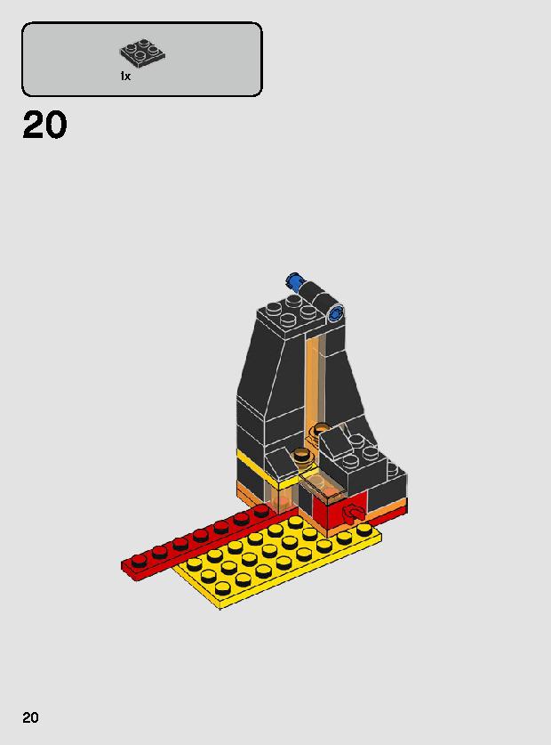 ムスタファー™の戦い 75269 レゴの商品情報 レゴの説明書・組立方法 20 page