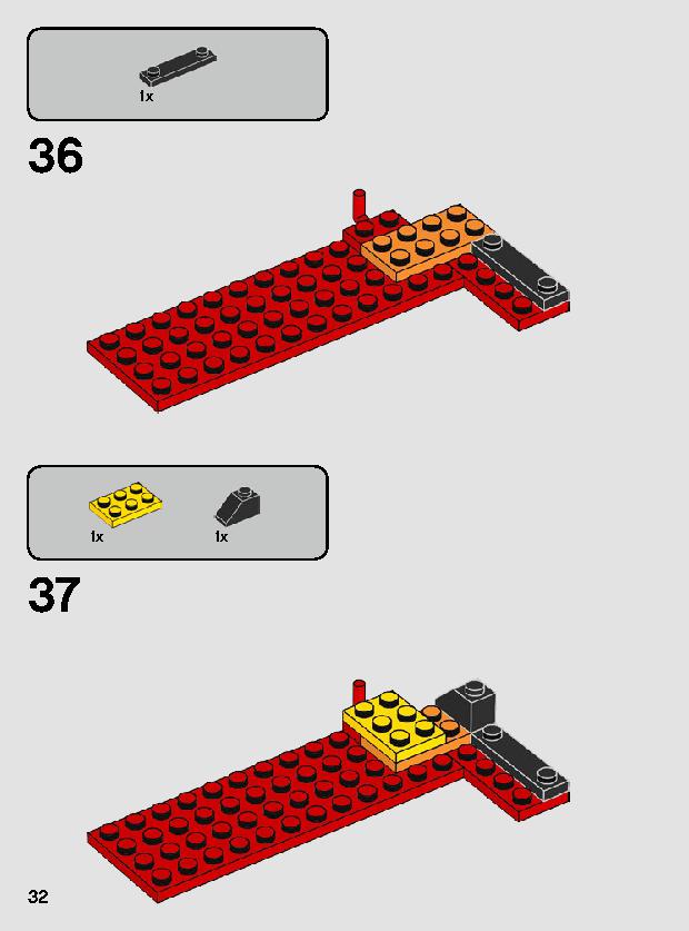ムスタファー™の戦い 75269 レゴの商品情報 レゴの説明書・組立方法 32 page