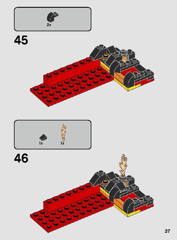 Duel on Mustafar 75269 LEGO information LEGO instructions 37 page
