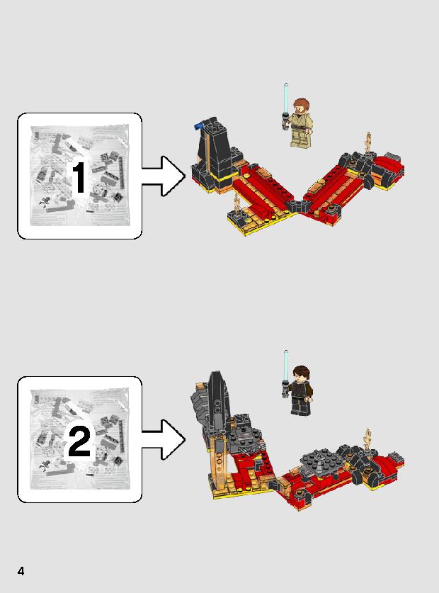 Duel on Mustafar 75269 LEGO information LEGO instructions 4 page