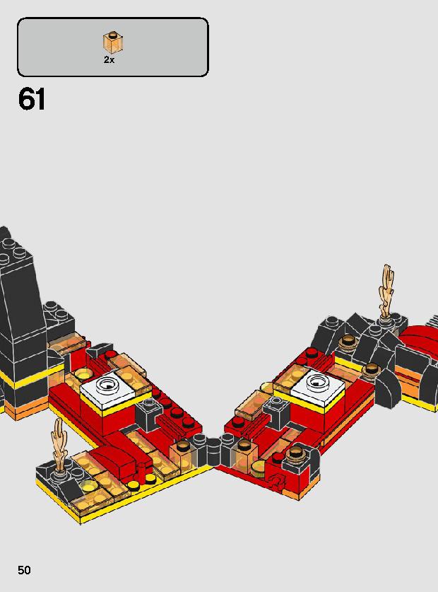 Duel on Mustafar 75269 LEGO information LEGO instructions 50 page