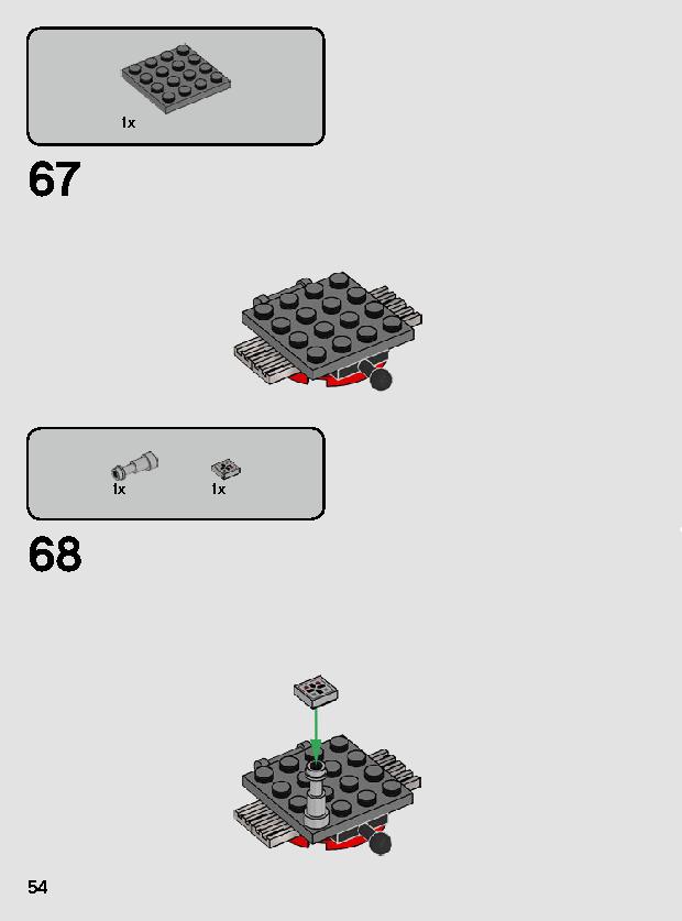 Duel on Mustafar 75269 LEGO information LEGO instructions 54 page