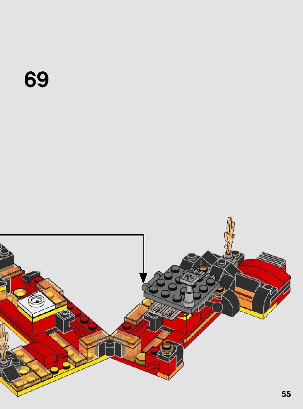 Duel on Mustafar 75269 LEGO information LEGO instructions 55 page