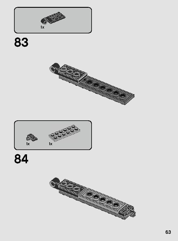 ムスタファー™の戦い 75269 レゴの商品情報 レゴの説明書・組立方法 63 page