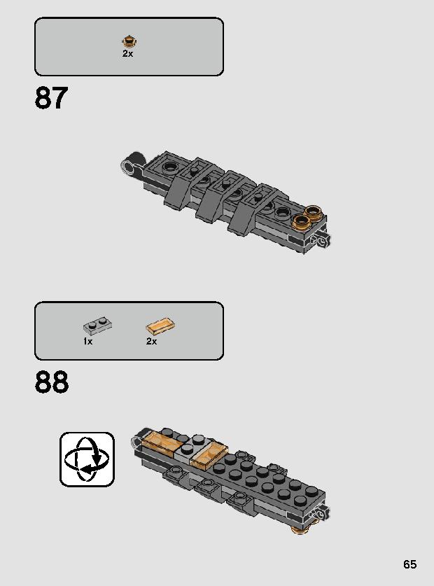 Duel on Mustafar 75269 LEGO information LEGO instructions 65 page
