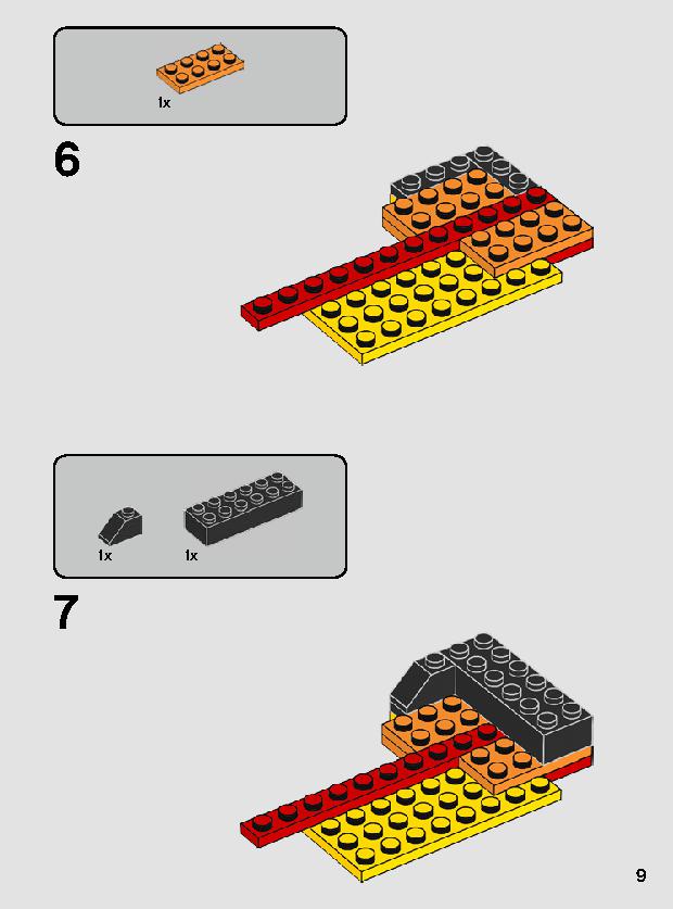 Duel on Mustafar 75269 LEGO information LEGO instructions 9 page