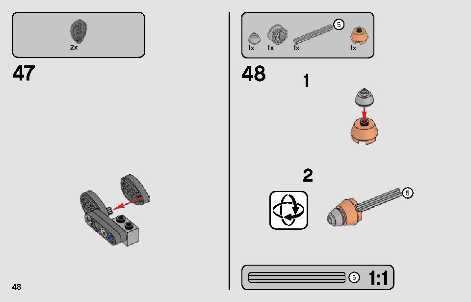 Luke Skywalker's Landspeeder 75271 LEGO information LEGO instructions 48 page