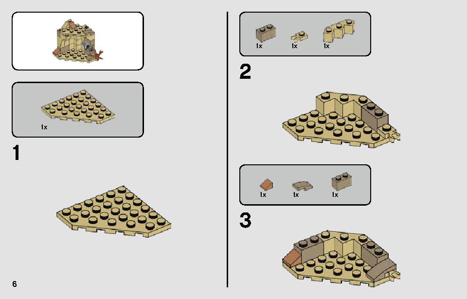 Luke Skywalker's Landspeeder 75271 LEGO information LEGO instructions 6 page