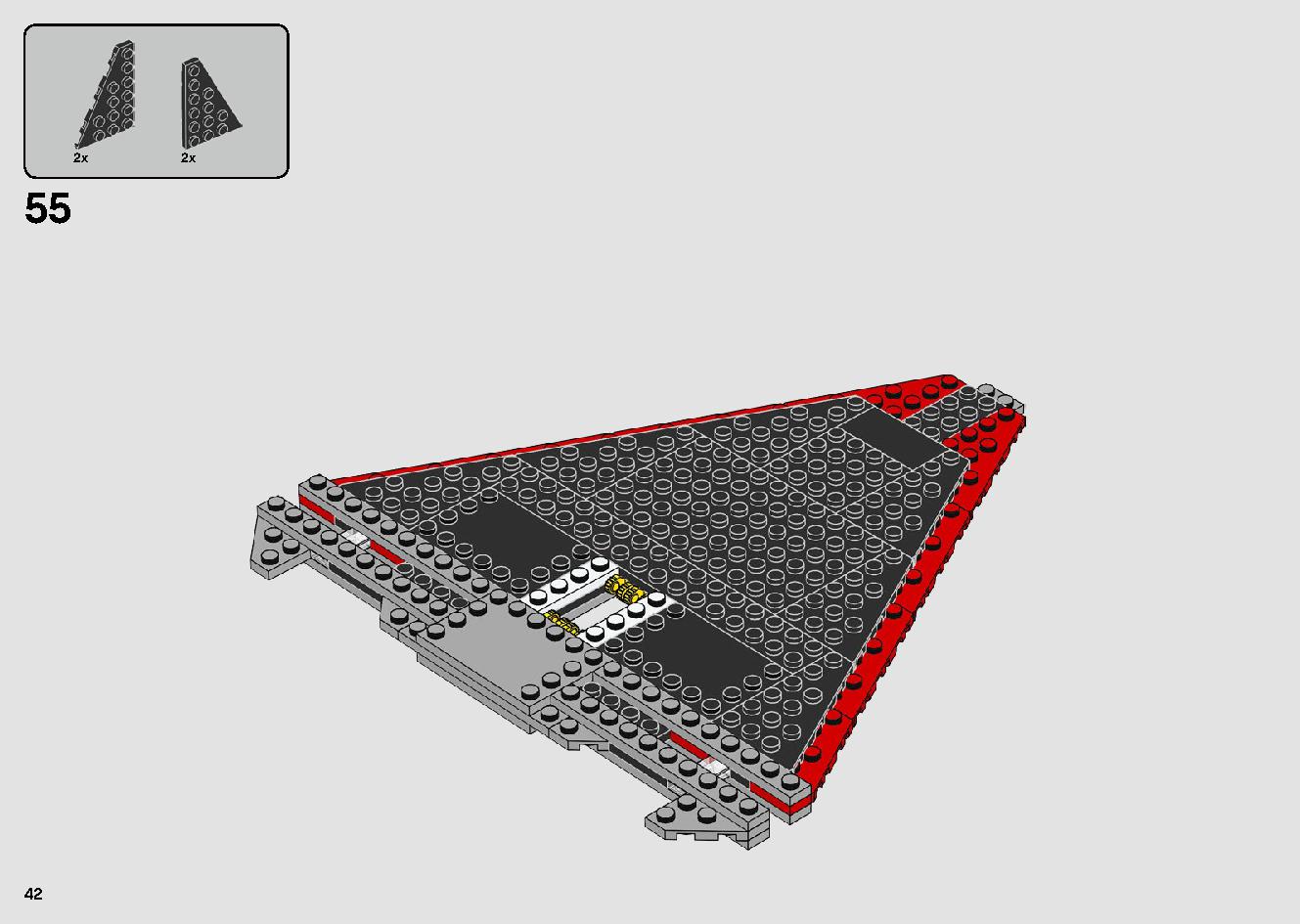시스 타이 파이터™ 75272 레고 세트 제품정보 레고 조립설명서 42 page