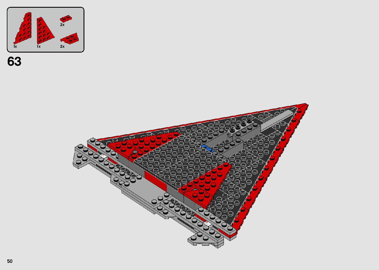 シスのタイ・ファイター 75272 レゴの商品情報 レゴの説明書・組立方法 50 page