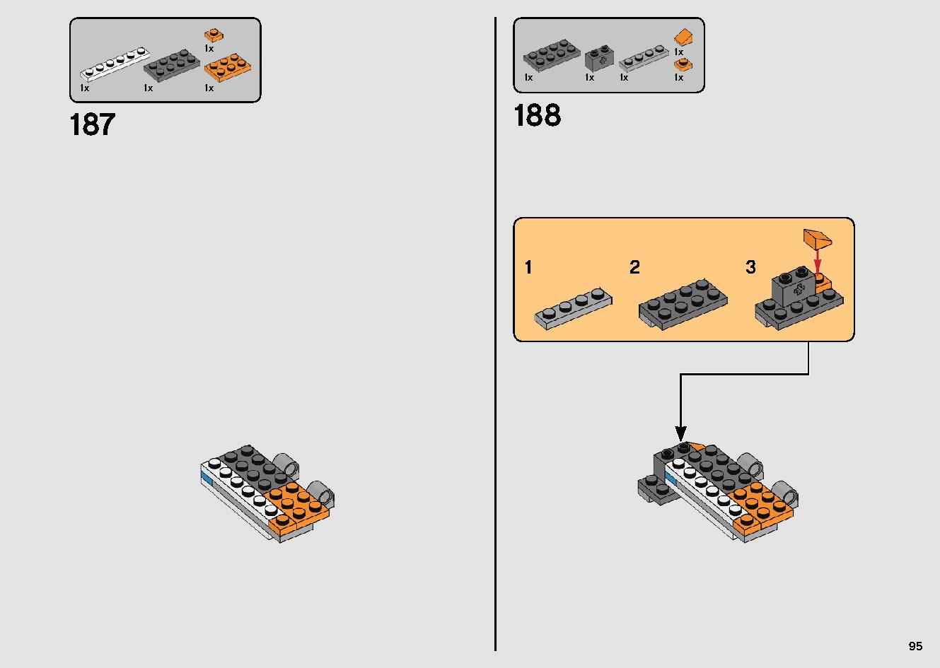 포 다메론의 X-윙 파이터™ 75273 레고 세트 제품정보 레고 조립설명서 95 page