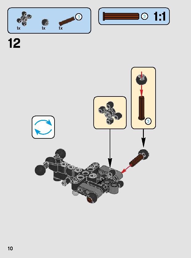 Rey 75528 LEGO information LEGO instructions 10 page