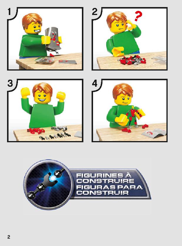 Darth Maul 75537 LEGO information LEGO instructions 2 page