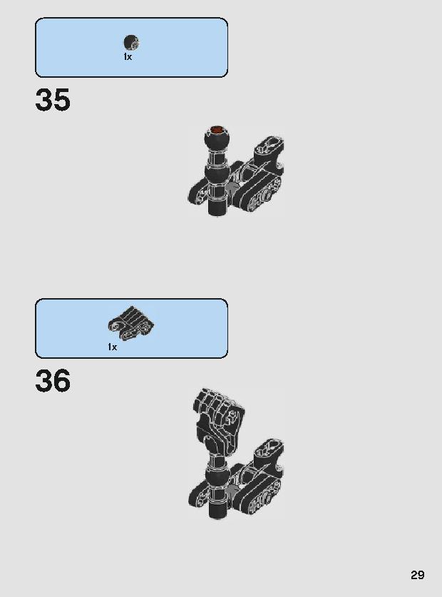 Darth Maul 75537 レゴの商品情報 レゴの説明書・組立方法 29 page