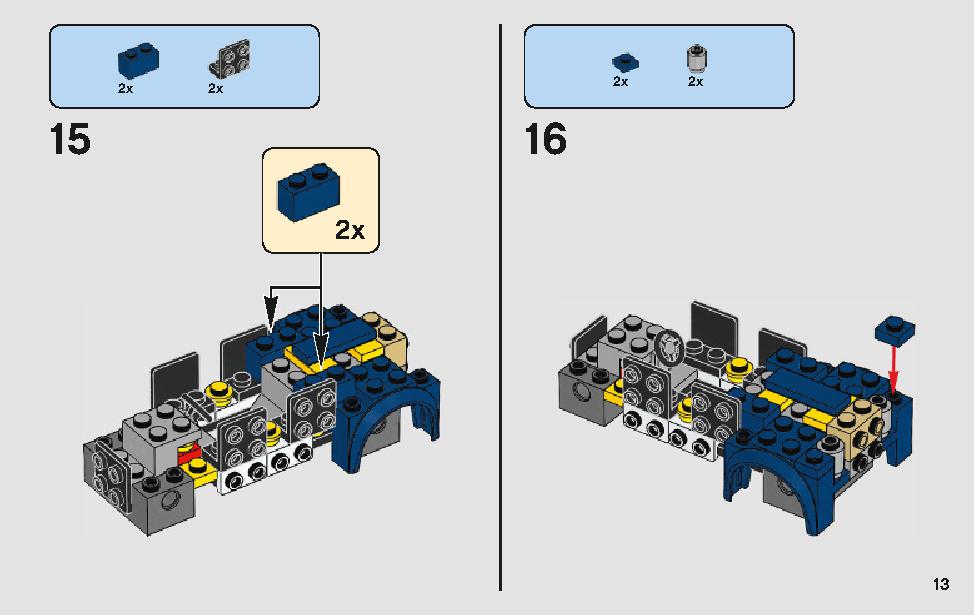 Ford Fiesta M-Sport WRC 75885 LEGO information LEGO instructions 13 page
