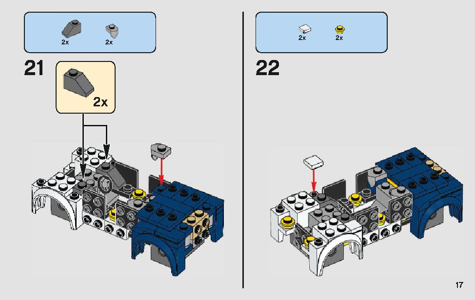 Ford Fiesta M-Sport WRC 75885 LEGO information LEGO instructions 17 page
