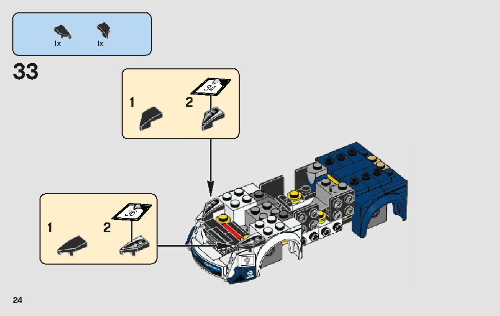 Ford Fiesta M-Sport WRC 75885 LEGO information LEGO instructions 24 page