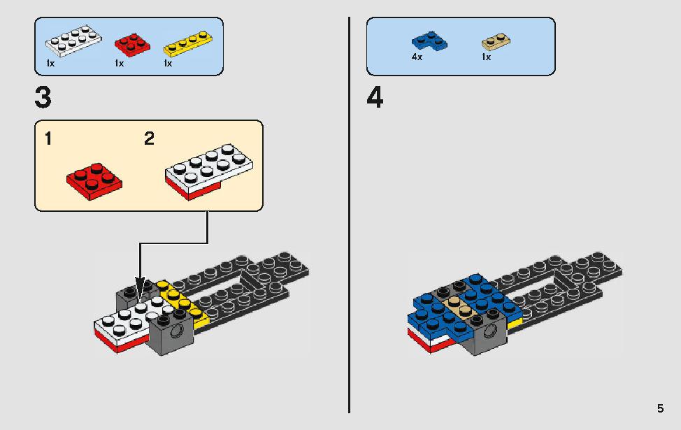 ポルシェ 911 RSR と 911 ターボ 3.0 75888 レゴの商品情報 レゴの説明書・組立方法 5 page